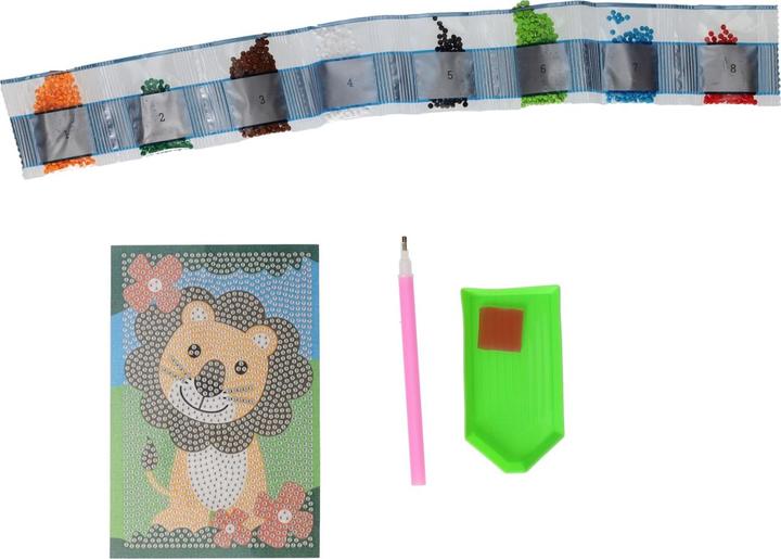 Actual product image Wins Holland Diamond painting - Lion