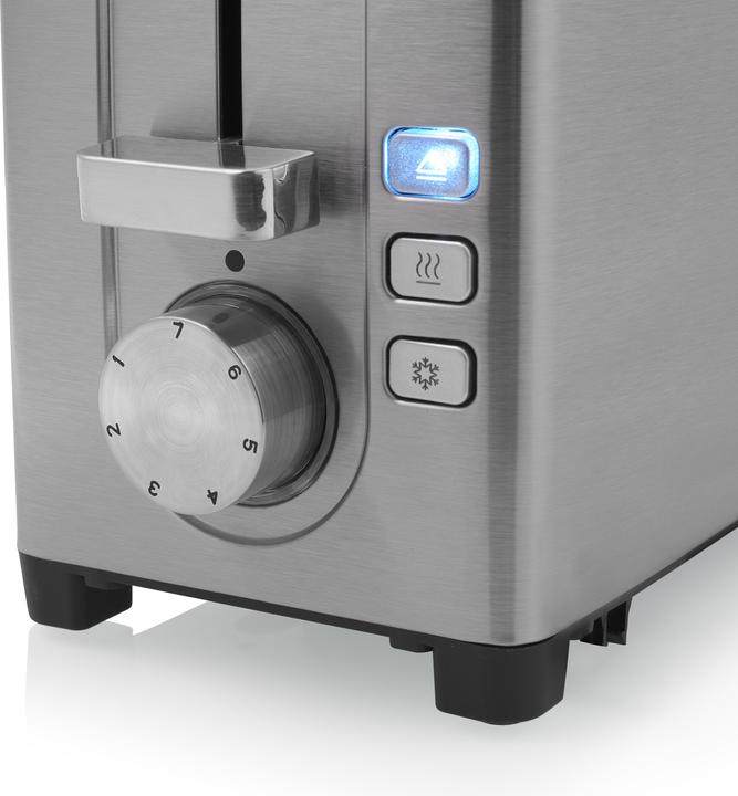 Actual product image Princess 142401 Steel toaster Long slot - 7 adjustable levels - 1050 W (EU plug)