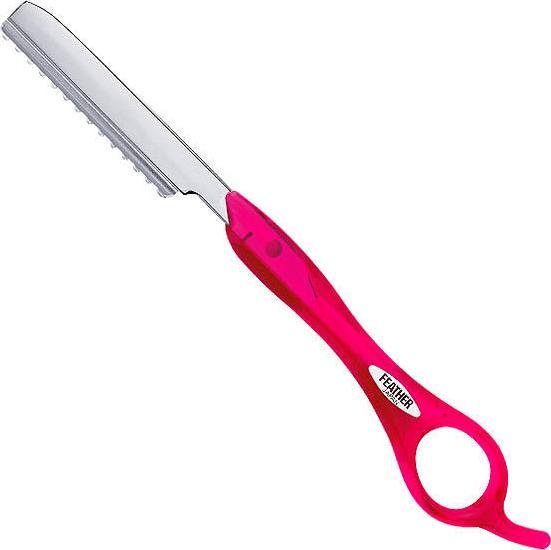 Haaro Feather Styling Razor pink