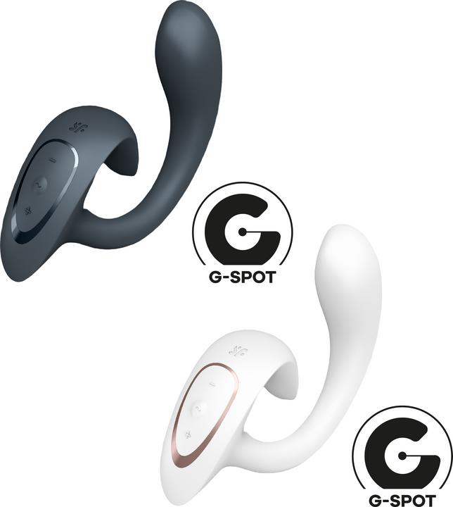 Actual product image Satisfyer G For Goddess 1 Rabbit Vibrator White