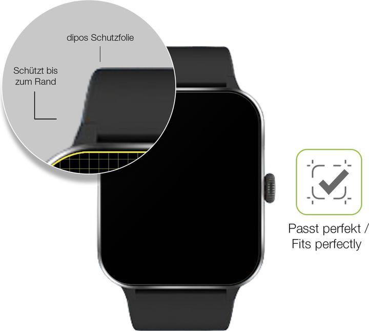 Actual product image Dipos Full Cover Screen Protector Matte