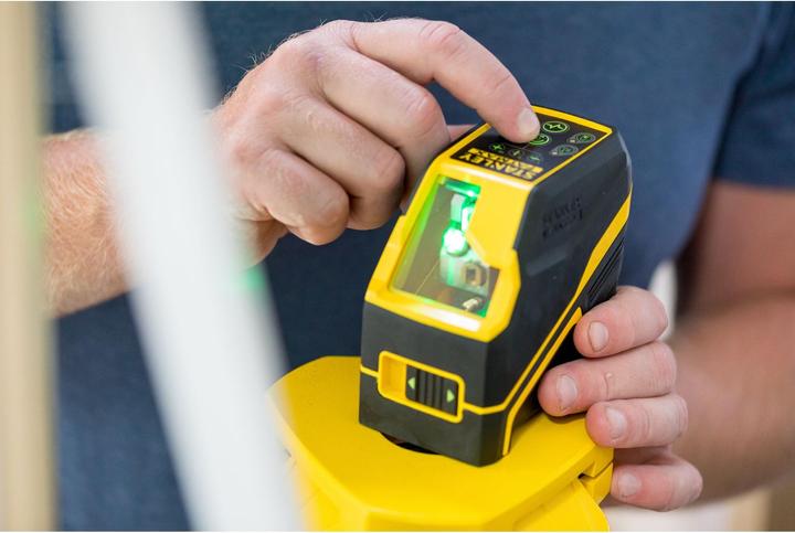 Actual product image Stanley FatMax FCLG cross line laser