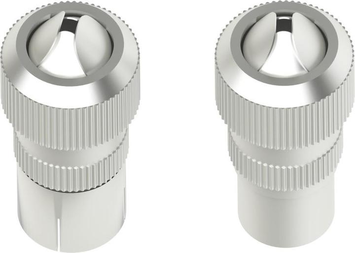 Image du produit Hama Kit coaxial, métal, mâle/femelle, à visser (Câble d'antenne)