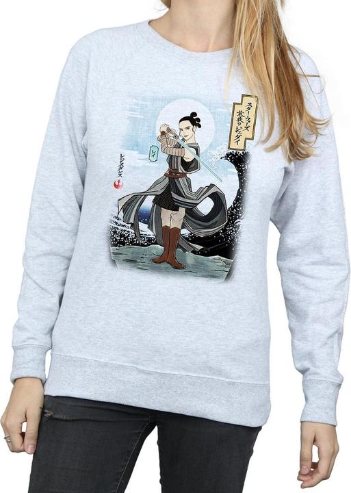 Immagine prodotto Star Wars The Last Jedi Japanese Rey Felpa Donna (S)
