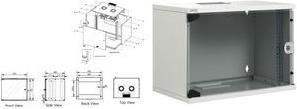 Produktbild Digitus Dn-19 12-U-S-1 (12 HE, 19 Zoll Rack)