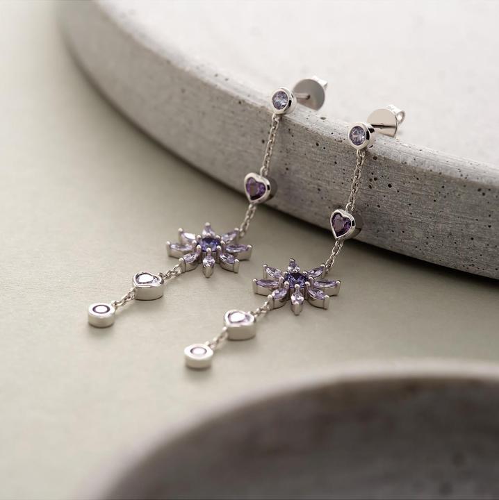 Produktbild Jette Ohrhänger DAISIES GARDEN (925er Silber, Recycelt)
