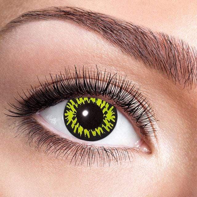 Image du produit Eyecatcher Lentilles de contact Werewolf jaune (Jaune)
