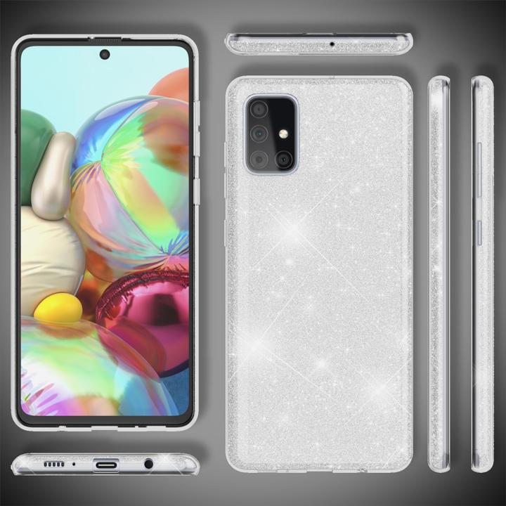 Actual product image Nalia Glitter cover (Samsung Galaxy A51)