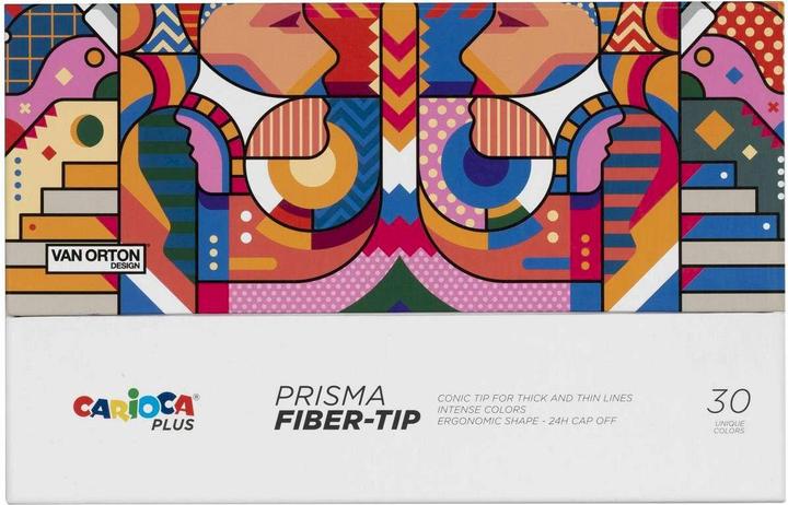 Carioca Plus - Marchio a prisma, 30 pezzi (809304)