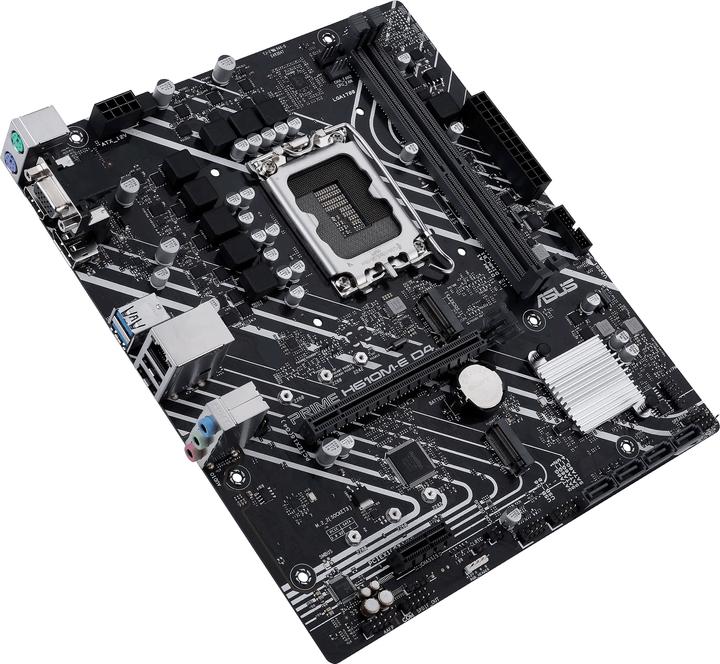 Actual product image ASUS PRIME H610M-E D4-CSM (LGA 1700, Intel H610, mATX)