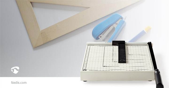 Immagine prodotto Nedis KÖNIG - Taglierina per carta - Formato A4 - Con blocco di sicurezza - Adatto per A4 e (8 lamelle, A4)