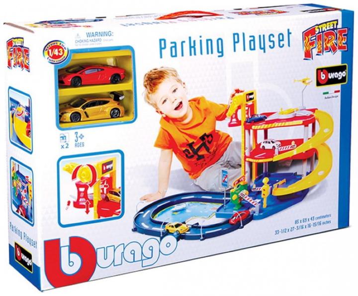 Produktbild Bburago Garage Set mit 2 Autos