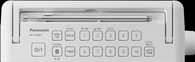 Image du produit Panasonic RF-D30BT (DAB, FM, Bluetooth)