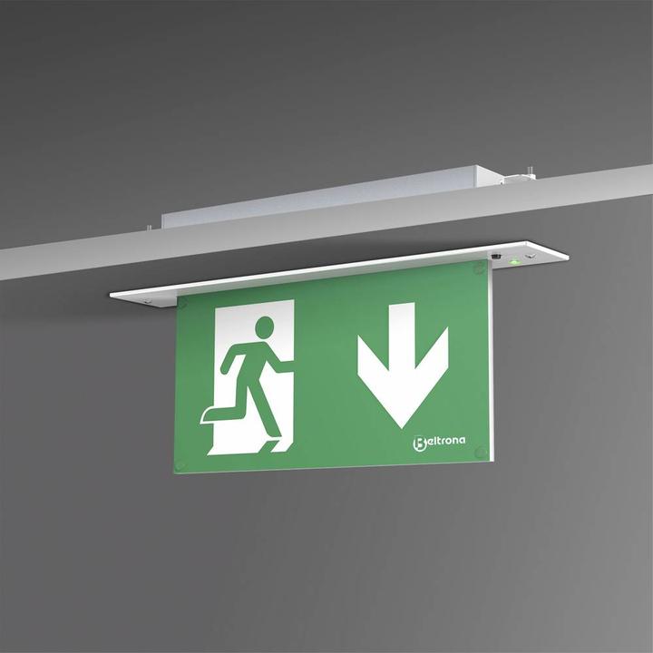 Produktbild Beltrona MEXM82506 LED Fluchtweg-Notbeleuchtung Deckeneinbaumontage