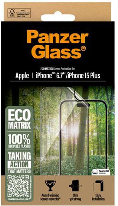 Image du produit PanzerGlass Matrice (1 pièce(s), Apple iPhone 16 Plus)