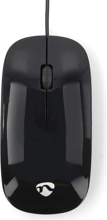 Nedis Wired mouse | DPI: 1000 dpi | Number of buttons: 3 | Ambidextrous | 1.20 m | Silent mouse (Cable)