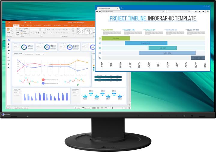 Produktbild Eizo FlexScan EV2460 (1920 x 1080 Pixel, 23.80")