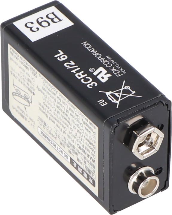 Image du produit FDK CR9V, 3CR1/2 6L (1 pcs, 9V Block, 1000 mAh)