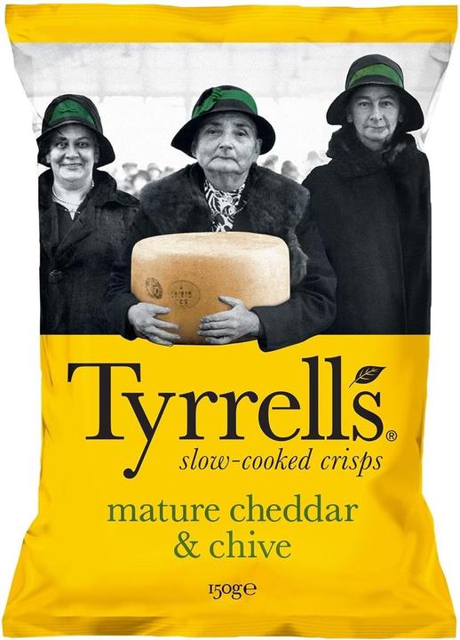 Actual product image Tyrrells Mature Cheddar (150 g)