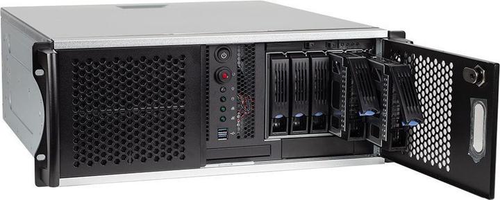 Actual product image Bluechip SERVERline R34301s 4U rack, AMD EPYC 4124P processor / up to 5.10 GHz, 32 GB DDR5, 2 x (32 GB, Rack Server)