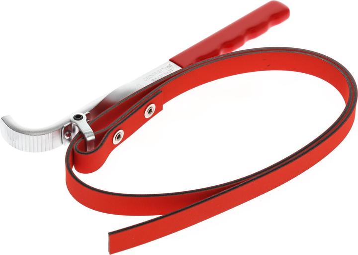 Actual product image Gedore Red red strap spanner, Ø 200 mm, 15 mm wide fabric strap, Made of chrome vanadium steel (200 mm)