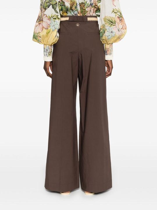 Actual product image Twinset Twin-set Pantaloni Marrone (40)