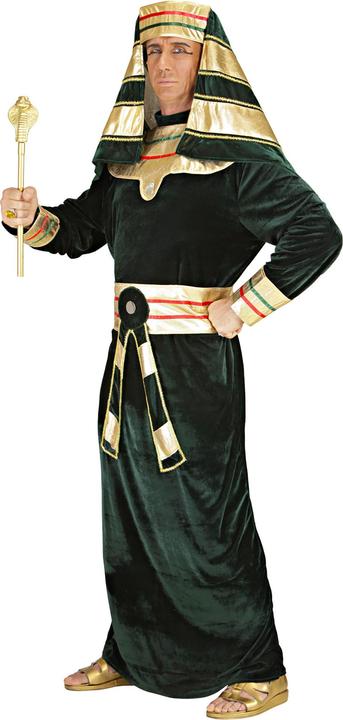 Produktbild Widmann Antikes Pharao Kostüm Tunika mit Halsband, Gürtel, Kopfbedeckung (XL)