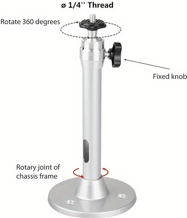 PhoneLook Wand- / Deckenhalterung für Projektor HY300 (oder andere) mit integriertem Montagesystem (Wall, Ceiling)