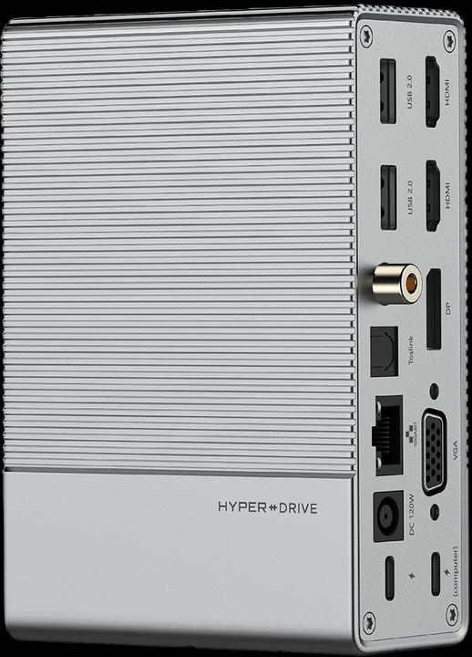 Hyperdrive Gen2 18-in-1 (USB-A, USB-C, 1 ports)