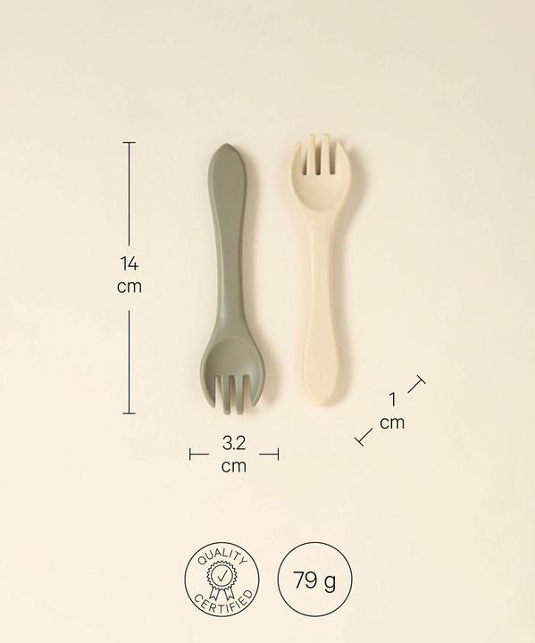 Actual product image Esmée Kids tableware silicone
