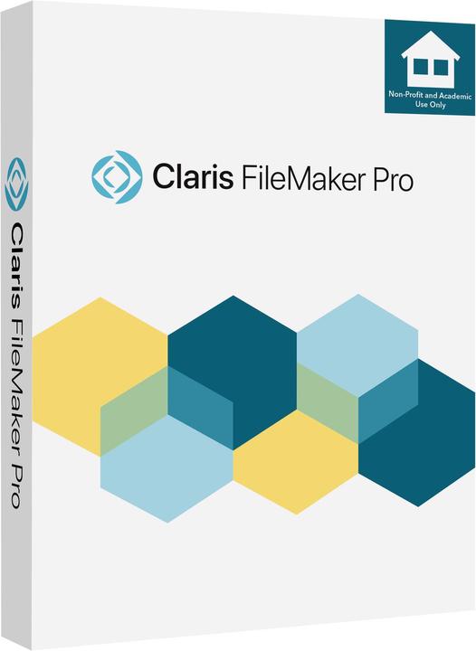 Image du produit Claris FileMaker Pro Advanced 19 Licence, version complète, EDU (1 Utilisateur, Illimité)