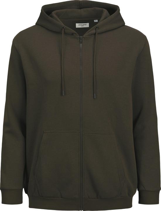 Jack & Jones Jjebradley Sweat Zip Hood Noos Pls (5XL)