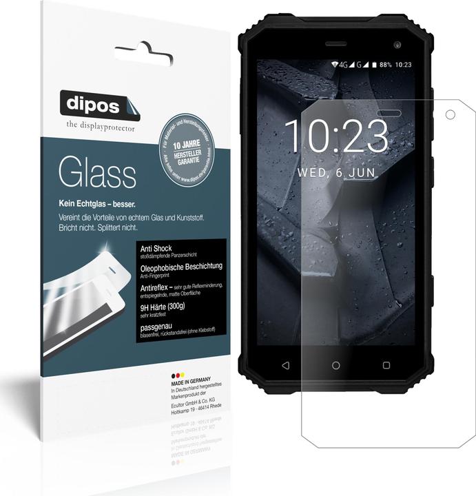Actual product image Dipos Screen Protector Anti-Shock (2 Piece, Prestigio Muze G7)