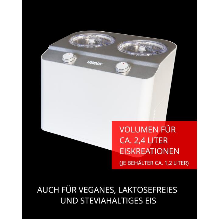 Produktbild Essge Unold 48830 Eismaschine Doppio bianco (EU-Stecker)