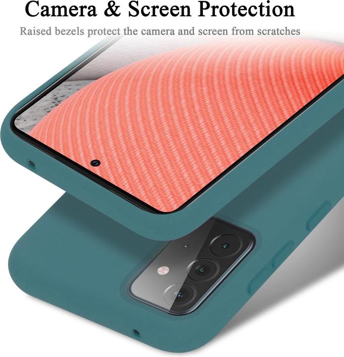 Productafbeelding Cadorabo TPU Liquid Silicone Case Cover (Samsung Galaxy A72, Samsung Galaxy Note 5)