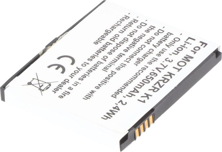 Actual product image Motorola Battery V1150, SVLR L2, ROKR Z6, RIZR Z3, KRZR K1, SVLR L6 Battery BC50, CFNN1043, CFNN7007
