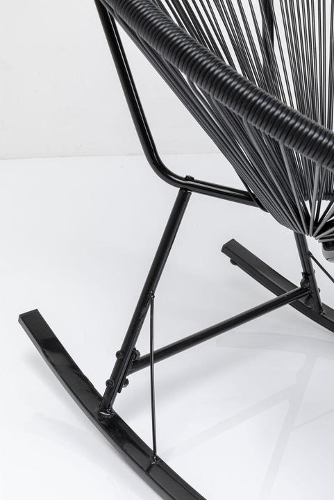 Actual product image Kare Design Rocking Chair Acapulco Black