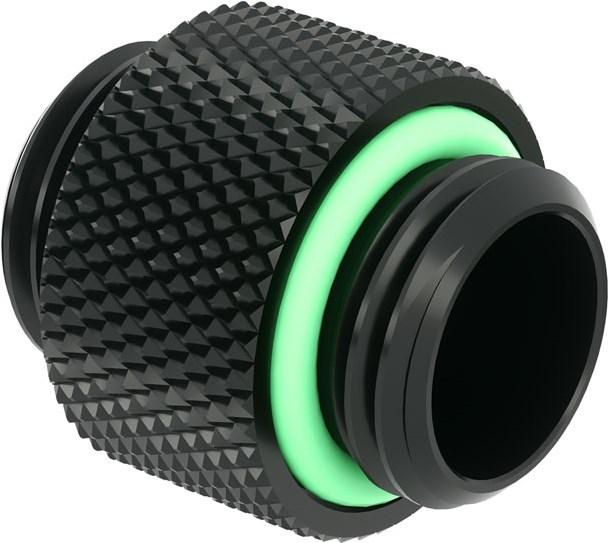 Barrow Adapter straight G1/4 inch male to G1/4 inch female, 10mm - black