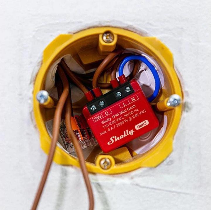 Produktbild Shelly 1PM Mini Gen3 x2 (Schaltaktor)