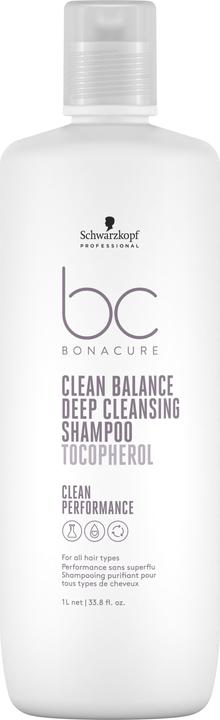 Schwarzkopf BC Clean Balance (1000 ml, Flüssiges Shampoo)