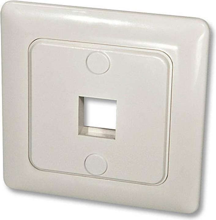 Productafbeelding Lindy Wandcontactdoos f.1 Keystone wandcontactdoos DE met deksel 80x80