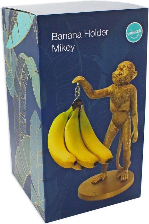 Produktbild Winkee Bananenhalter Affe gold