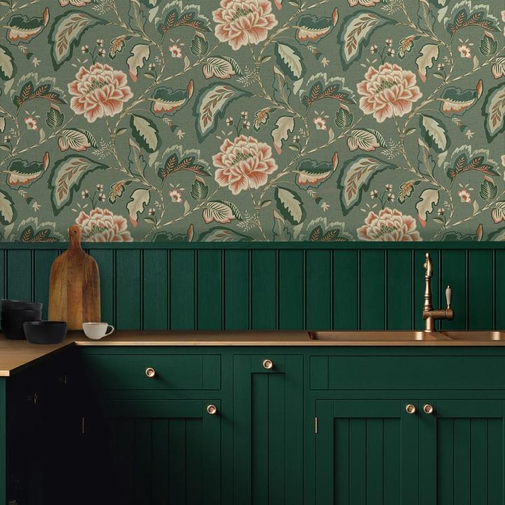 Produktbild Belgravia Strukturtapete Maya Floral Pfad
