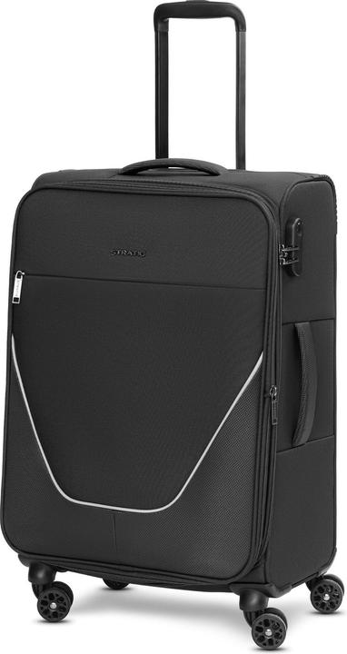 Actual product image Stratic taska 4-wheel trolley M 65 cm with expansion fold (74 l, L (90 - 115l))