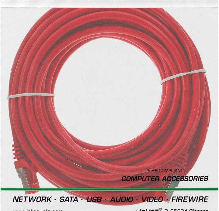 Actual product image InLine Network cable (S/FTP, CAT6, 25 m)