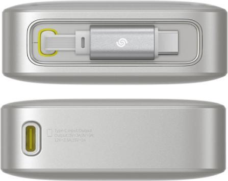 Produktbild Baseus Powerbank OS Free2Pull 20000mAh 65W + cable (szary) (20000 mAh, 65 W, 74 Wh)
