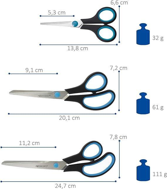 Actual product image Westcott EASY GRIP - Scissors (25 cm)