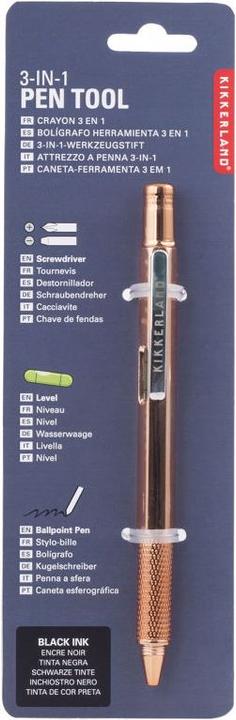 Produktbild Kikkerland Multi Tool Pen 3 In 1 (Copper)