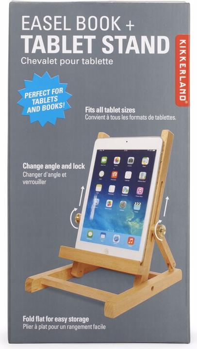 Image du produit Kikkerland Support de tablette de livre de chevalet