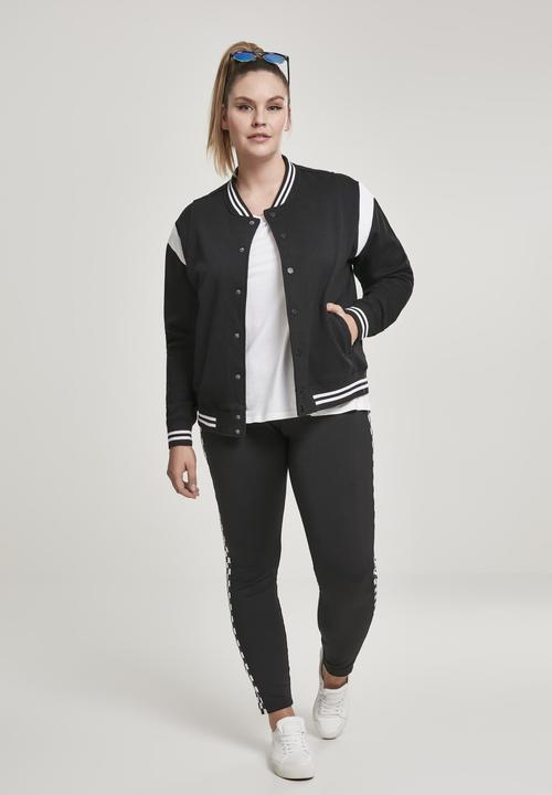 Actual product image Urban Classics Ladies Inset College Sweat Jacket (M)